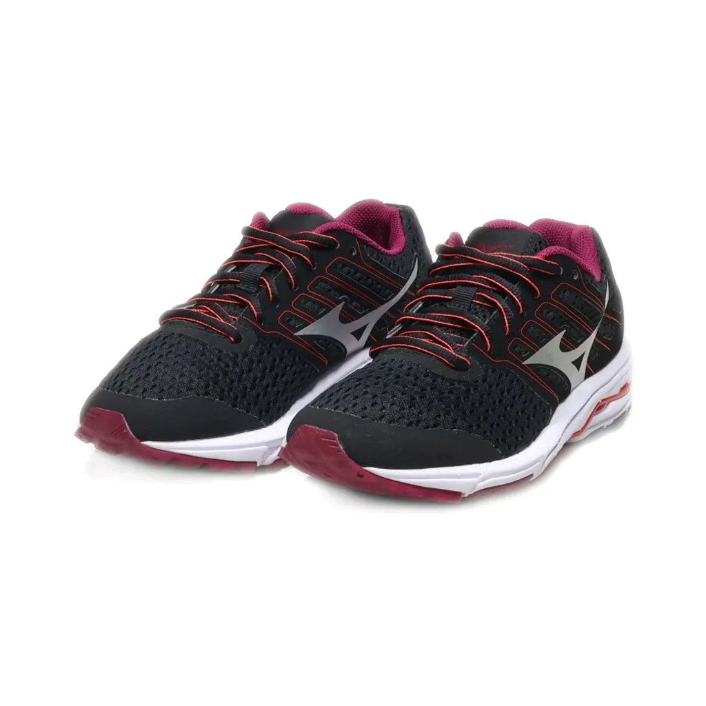 Brooks Sport Shoes Leather Black Colour For Women