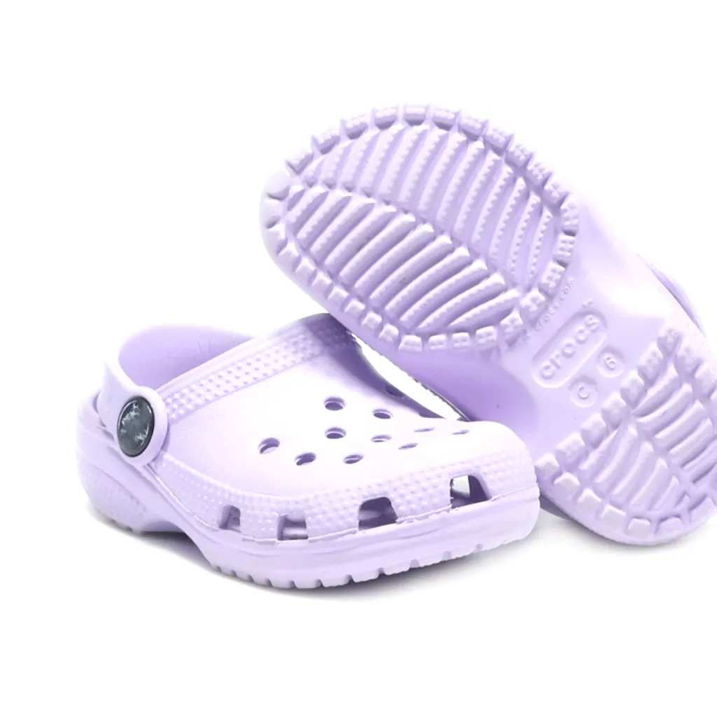 Crocs Classic Walkers Eva Purple Colour For Kids