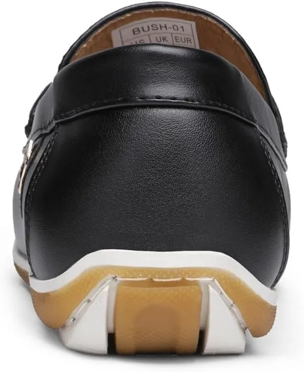 Dress Shoes for Men Men's Casual Leather Slip-On Loafers Comfortable Breathable Sneakers for Everyday Wear