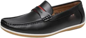Dress Shoes for Men Men's Casual Leather Slip-On Loafers Comfortable Breathable Sneakers for Everyday Wear