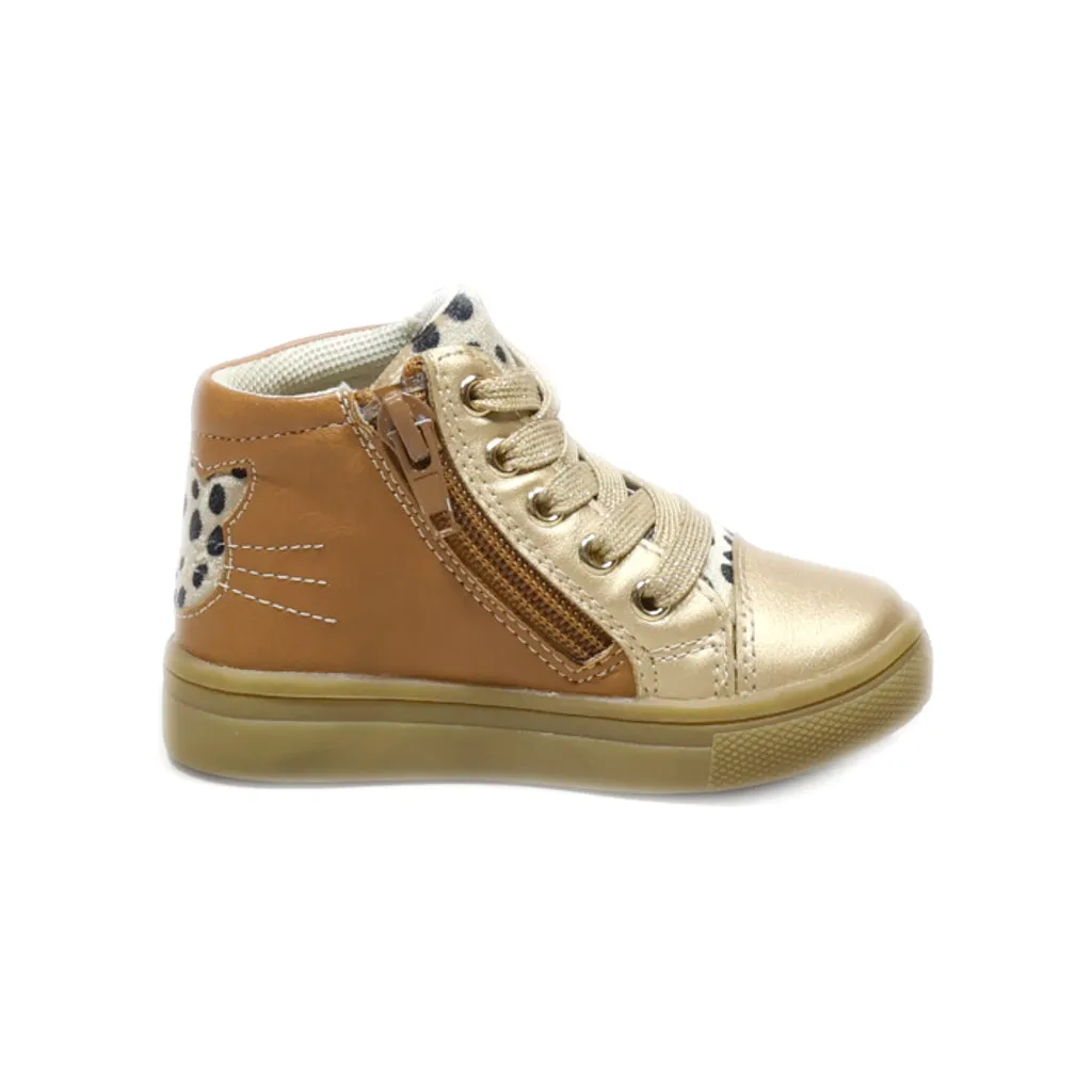 Gemo Walkers Leather Brown Colour For Kids