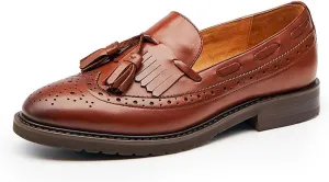 Loafers for Women Women's Casual Fringe Round Toe Flat Shoes Stylish and Comfortable Everyday Footwear