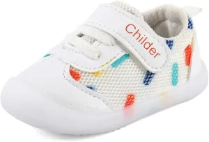 MASOCIO Baby Boys Girls First Walking Shoes Infant Toddler Trainers Anti-Slip Shoes