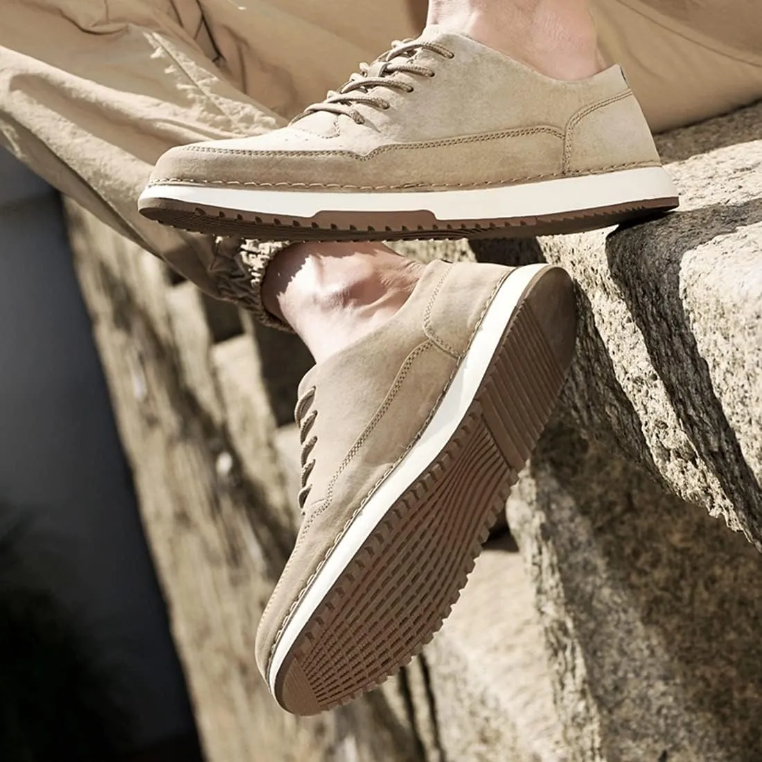 Minishion Mens Casual Trainers Walking Gym Fashion Sneakers 1983#