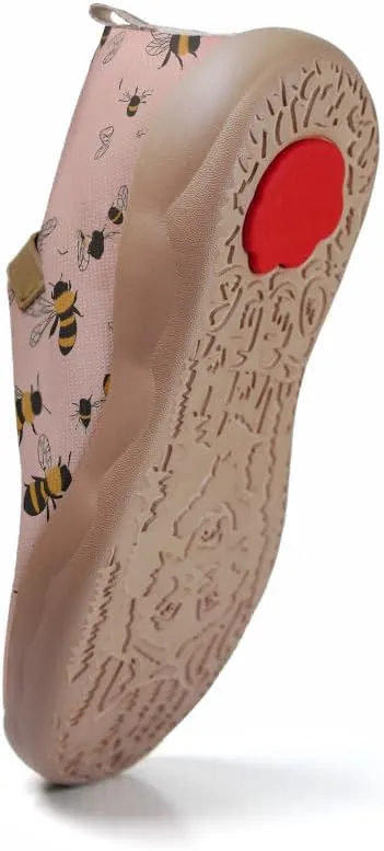 Women's Animal Illustrations Design Slip-On Textile Fabric Shoes Stylish Comfortable Casual Loafers Lightweight Everyday Travel Footwear
