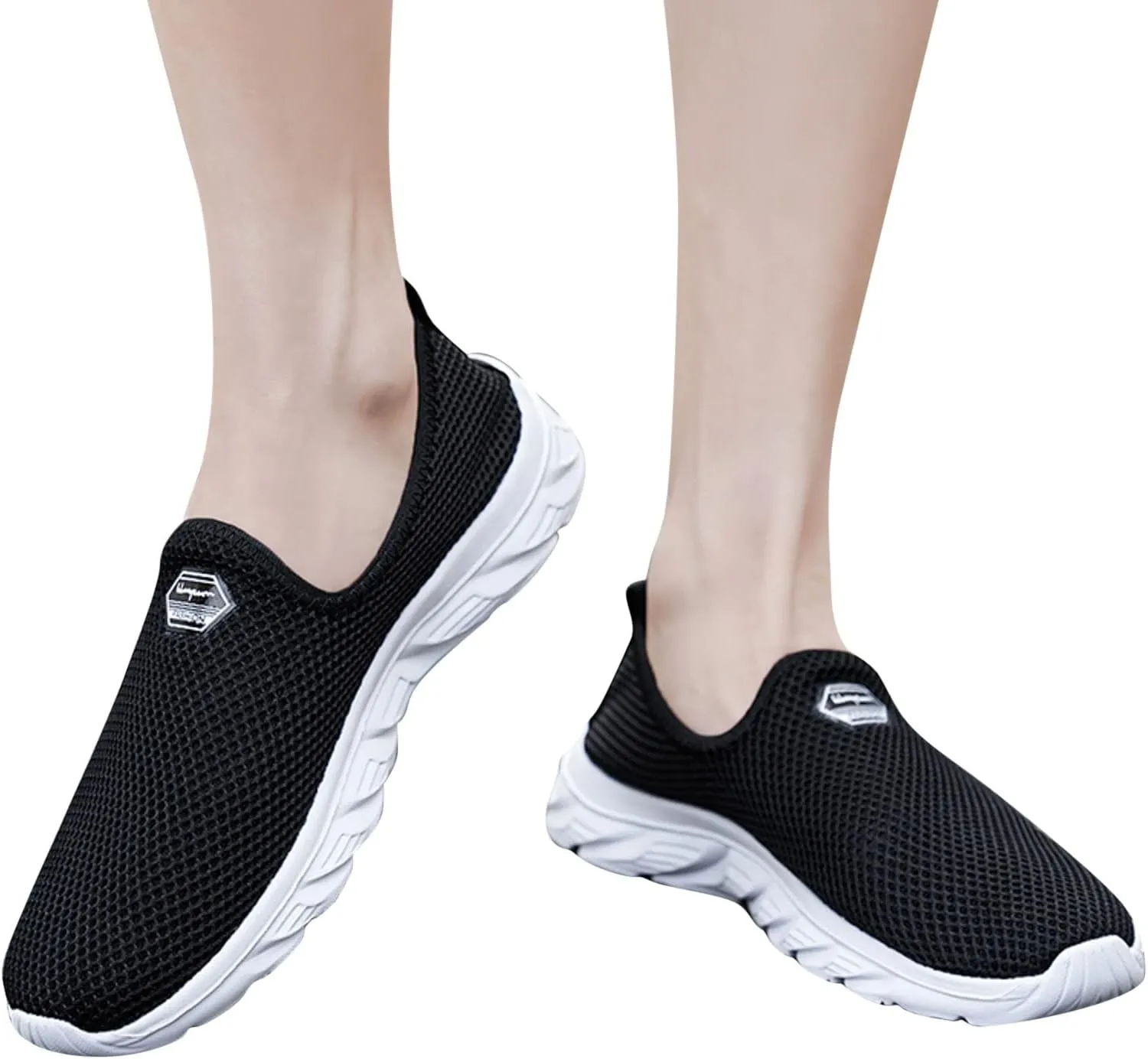 Women's Canvas Casual Shoes Dating Platform Slip-On High Top Sneakers Bling Tennis Shoes for Women Rhinestones Shoes Loafers Women Sneakers for Mens