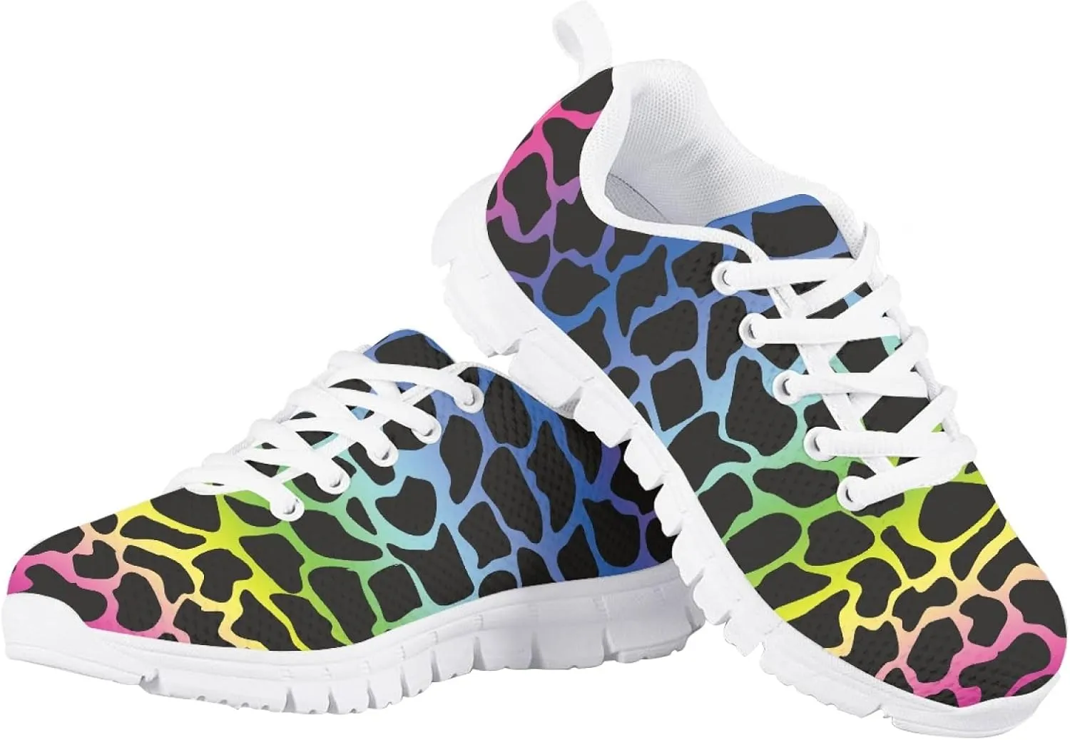 Yzaoxia Sneakers for Girls Kids Running Shoes Light Weight Non-Slip Comfortable Sneakers Breathable Mesh Walking Athletic Size 11-5