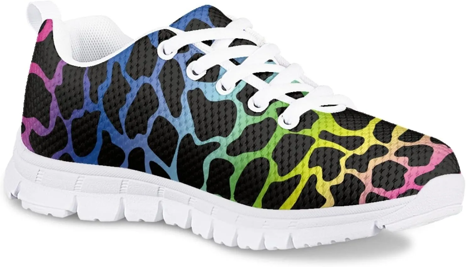 Yzaoxia Sneakers for Girls Kids Running Shoes Light Weight Non-Slip Comfortable Sneakers Breathable Mesh Walking Athletic Size 11-5